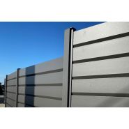 Système de brise-vue en aluminium Sirocco avec lames de 1,80 m