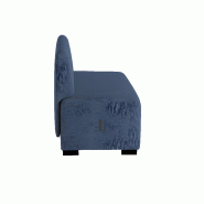 Canapé 2 places bleu denim_1