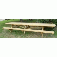 18 PLACES - TABLE DE PIQUE NIQUE EN BOIS_1