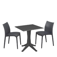 Table Ponente L70xP70xH72cm- anthracite_1