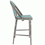 Chaise haute monaco - bleu_1