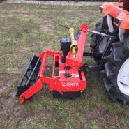 Herse rotative compacte adaptée aux potagers et serres