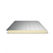 Panneau sandwich de bardage avec fixations invisibles, conçu pour le bardage des façades ou des murs intérieurs de bâtiments - LINEA 125-333-500_1