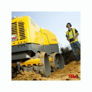 Rouleaux hydraulique à pieds dameur  ref: wacker-rt82_1