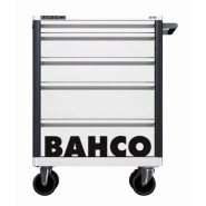 Servante « Storage HUB » E72 - 66 cm avec 5 tiroirs, robuste châssis acier, 693 mm x 510 mm x 955 mm - 1472K5WHITE_1
