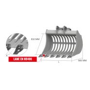 Godet squelette et claire-voie VE85 - Cangini - 900 mm, résistant et durable_1