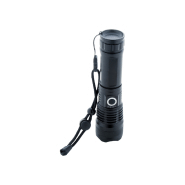 Lampe de poche rechargeable en aluminium avec lumière COB haute puissance et modes d'éclairage multiples_1