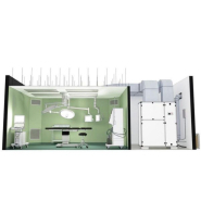 AirInBloc2500-DX-EH - Armoire de traitement d'air verticale 2500m3/h pour bloc opératoire, avec moteurs EC, orientation modulable et intégration HQE_1