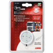 LAMPA - Base lumineuse LED rouge 10-30V pour désodorisant Trucky - câble 1,5m - Compatible avec références 936475 à 936478_1