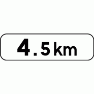 Panonceau de distance - M1_1