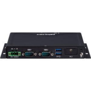 PC Fanless compact Nexcom NISE 53-E02 - Atom® x6211E - 3 HDMI - 3 LAN - 4 USB - 2 COM - 12/24V_1