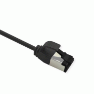 ROLINE Cordon Cat.8 (Classe I) U/FTP, Slim, fils tressés, LSOH, noir, 2 m_1