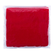 Serviette microfibre - 345 g/m² - couleur rouge - poids 45g_1