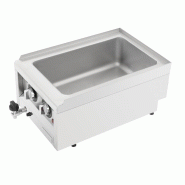 Bain-marie électrique - 1x GN 1/1 - avec robinet de vidange - série 600 | Buffalo_1