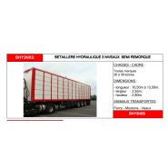 Bhy3nxs - bétaillère  hydraulique - carrosserie guitton - 3 niveaux semi-remorque_1