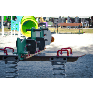 Jeu sur ressort - Sky JFS11 - Matériaux résistants et conformes EN1176_1