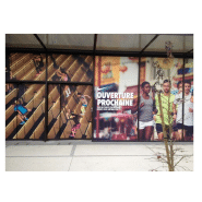 Marquage de  vitrine de magasin