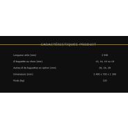 Plieuse baguetteuse - Jouanel Industrie - dimensions 2400 x 700 x 1300 mm - BAG2040MP - baguette Ø12 à 18 mm au choix_1