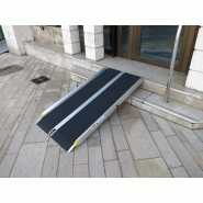 Rampes PMR pliables - Aluminium, surface antidérapante, jusqu'à 270 kg_1