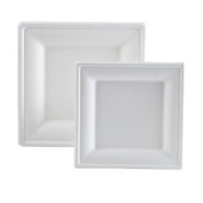Assiette carrée bagasse 26cm - par 50_1