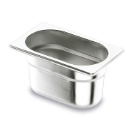 Bac GN Gastro 1/3 en inox - Hauteur 200 mm - Empilable et résistant_1