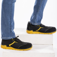 Chaussures de sécurité basses RICA LEWIS en cuir Nubuck et tissu - FLASH S1P - PPCB18-39 - Norme EN 20345:2011_1