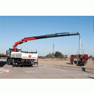 Grue auxiliaire Fassi F315A e-dynamic - 31,09 tm - 26,70 m avec jib - rotation 400°_1