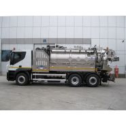 Dévidoir pivotant à 320° pour hydrocureur combiné Cappellotto