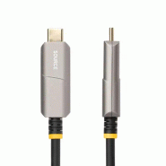 Cble USB-C vers HDMI 2.0 Optique Actif (AOC) de 15,2m, 4K 60Hz, Classé CL3, Cble Optique Actif, C_1