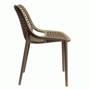 Chaise de restaurant exterieure Air - TAUPE_1