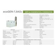 Ecogen-7.5AGc - unité de cogénération à condensation - 23 kW thermique si T° retour < 40°C - Cogengreen_1