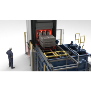 Four industriel avec maîtrise de l’homogénéité de température