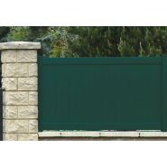 Hoteo - clôture en aluminium - roy - hauteur à fixer 947 mm - sur-mesure - finition thermo-laquée 10 ans_1