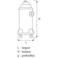 Jet 30 - Aspirateur poussière et eau - Sidamo - Cuve inox - 22L - Filtre Classe M - 1200W_1