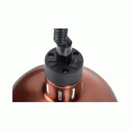 Lampe chauffante dôme rétractable finition cuivre | Buffalo_1