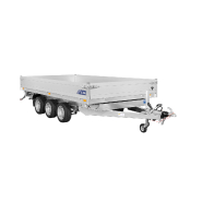 Remorque benne - Électrique tribenne - 4,06 x 2,04m - 3500 kg - Saris K3 406 204 3500 3HDE_1