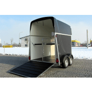 Van 2 places pour chevaux - HUMBAUR BALIOS AERO - Sécurité et confort optimisés_1