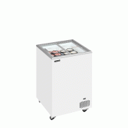Congélateur vitré de crème glacée IC101SC (108 / 91) blanc TEFCOLD_1