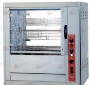 Rôtissoire à balancelle FRB4 - AZ Equipement - 4 balancelles - Capacité 12/16 volailles - 400 V triphasé_1