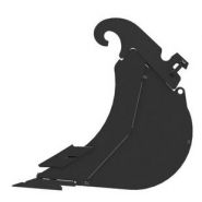 Godet d'excavation-mini-pelle - caterpillar finance france - 400 mm (16 in) - poids 230 kg_1