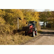 Mécanisme de coupe à double lame - Weidemann GmbH - Taille-haies hydraulique pour fauchage et coupe latérale_1