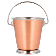 Mini seau inox cuivre Ø9x9cm - par 12_1
