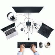 StarTech.Com C2-D46-UC2-CBL-KVM commutateur écran, clavier et souris Noir_1