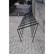 Support à vélos Ste410 - Arceau urbain Edgetyre avec protection caoutchouc - Hauteur 885 mm_1