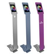 Tab série 1 - Borne de jeu en acier brossé - Bfast System - Dimensions (L) 19,3 cm x (H) 119,3 cm x (P) 11,5 cm_1