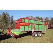 Machine agricole Strautmann Ambion spécialisée dans le transport de foin