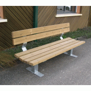 Banc FORTIK bois et acier_1