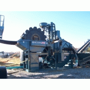 Laveurs de sables Terex Washing System - FM200BW - Traitement de sable par roues à aubes et cyclonage - Capacité jusqu'à 200 t/h_1