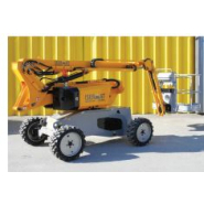 Nacelle articulée automotrice diesel - MAN'GO 12 - Hauteur de travail 11,9m - Compacte et légère, idéale pour pose d'enseignes, élagage et décorations - Disponible en location_1