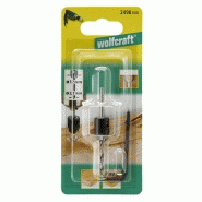 Perforateur bois multimatériau WOLFCRAFT - diamètre 3.2 mm - acier, emmanchement cylindrique_1